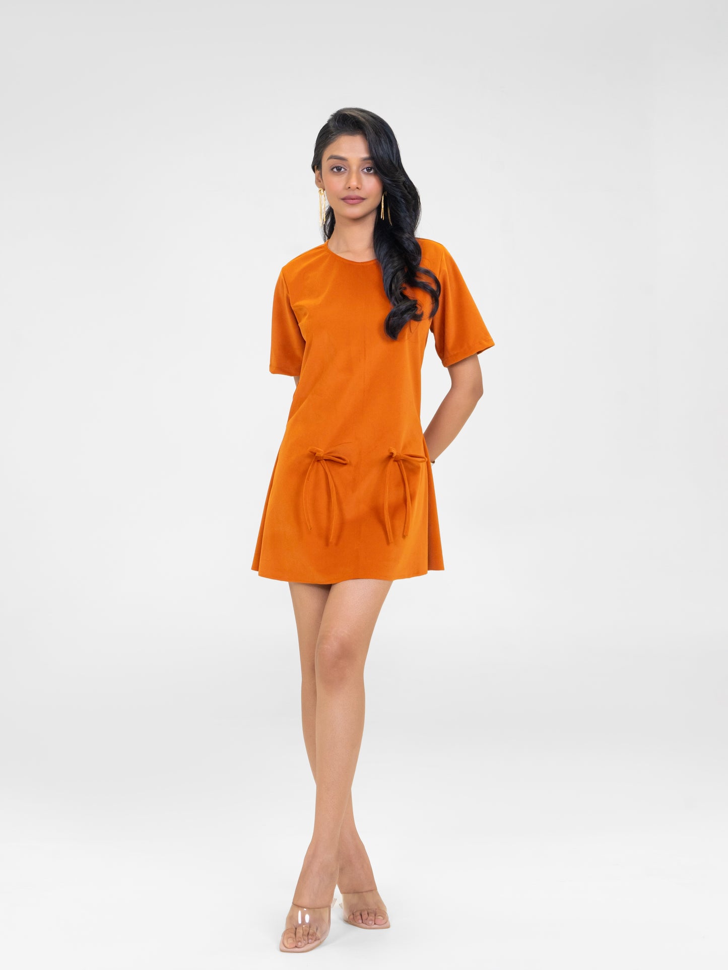 Charming Orange Dress