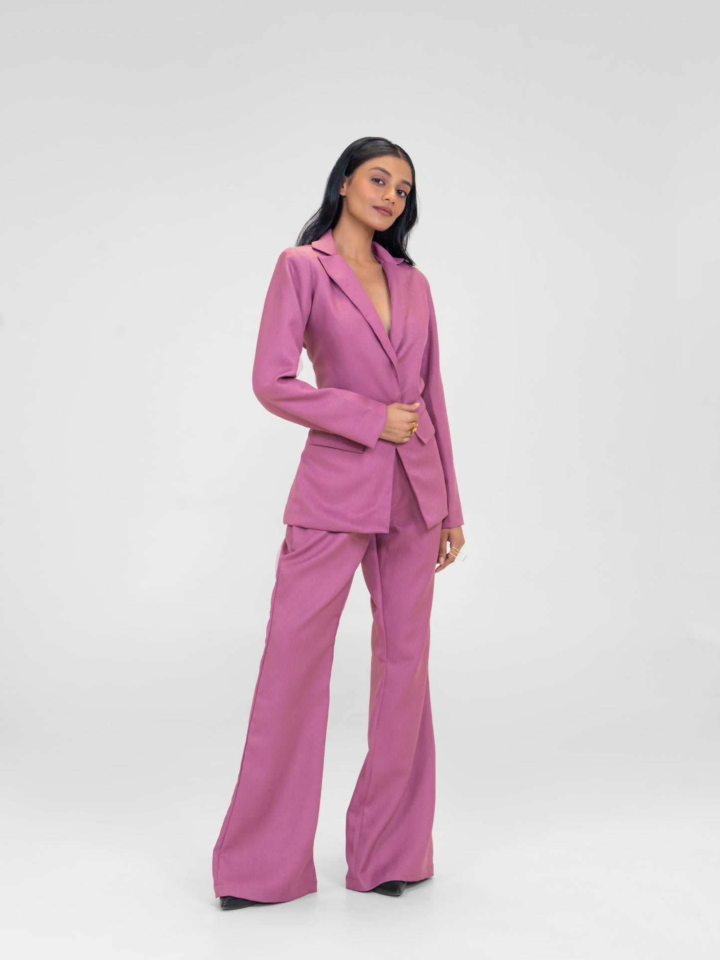 Onion Pink Blazer Set