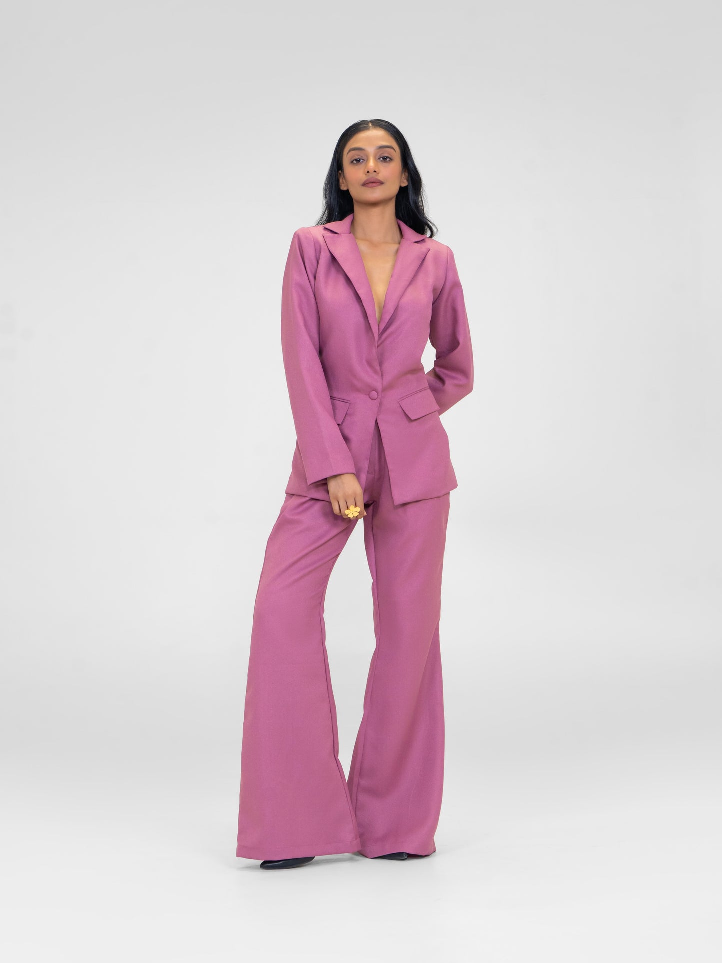 Onion Pink Blazer Set