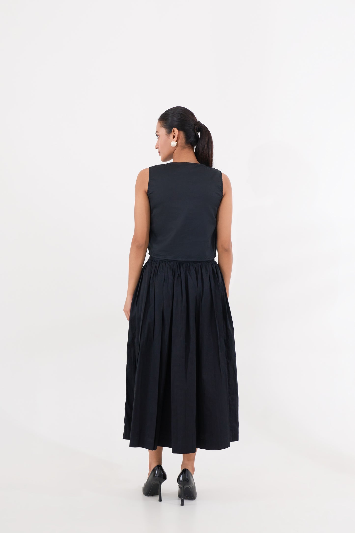 Black Midi Skirt